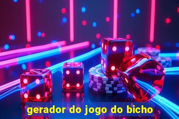 gerador do jogo do bicho